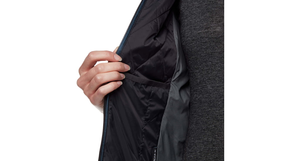 Black Diamond Vision Hybrid Hoody - Womens, Azurite, Extra Small, AP7440464022XSM1