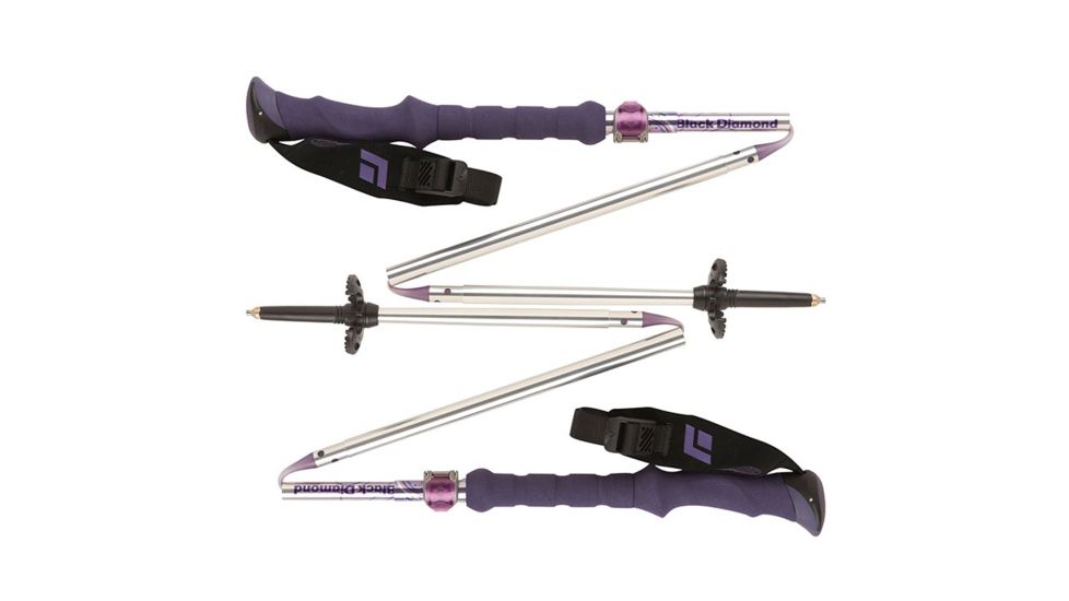 Black Diamond W's Ultra Mtn Fl Z-poles 125cm BD11213400001251