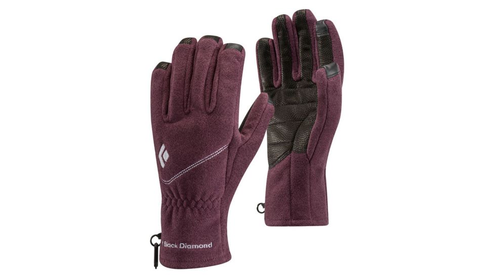 Black Diamond Windweight Gloves - Womens, Wine, Large, BD801088WINELG-1