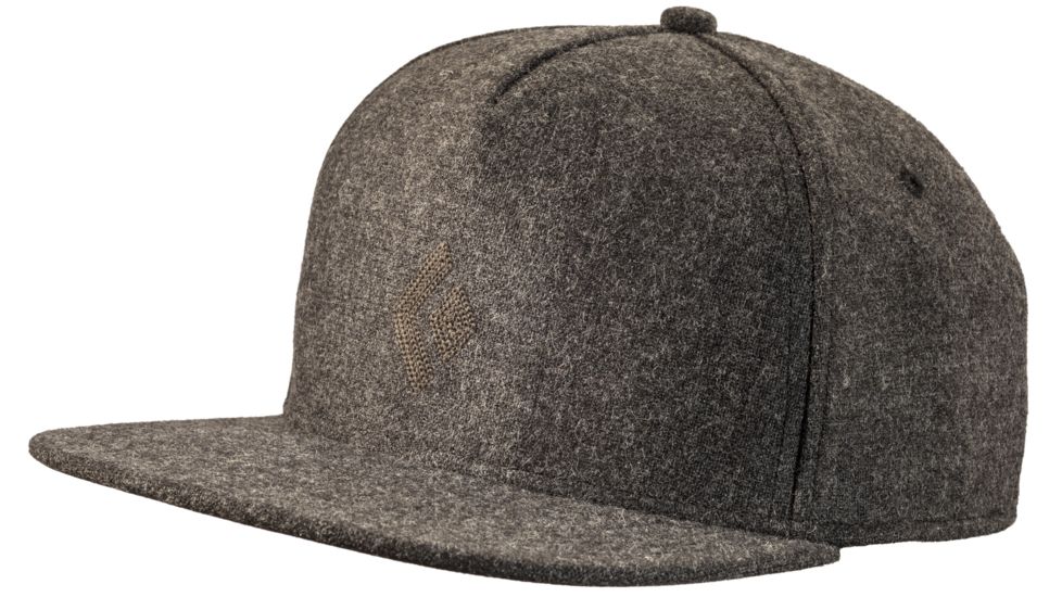 Black Diamond Wool Trucker Hat - Men's-Smoke-S/M