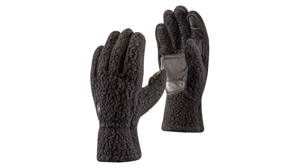 Black Diamond YetiWeight Fleece Glove, Black, Large, BD801030BLAKLG-1