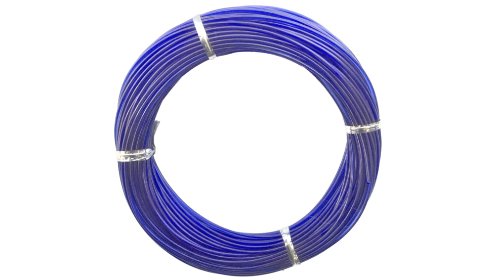 Black Marine OL-011 Outrigger Line 100' Blu Mono 400Lb Test w/Crimps, OL-011