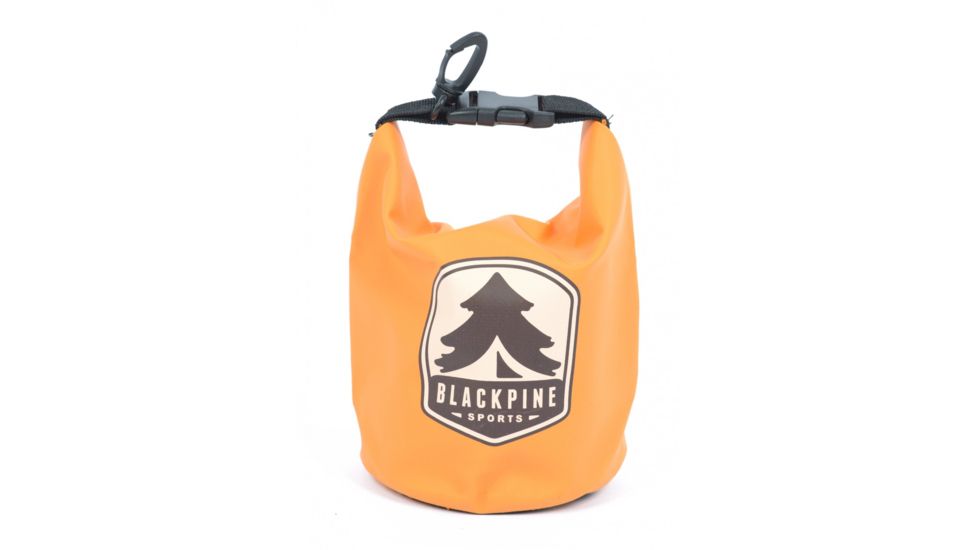 Black Pine Sports Dry Sack, 1.5L, Orange, Large, 50009