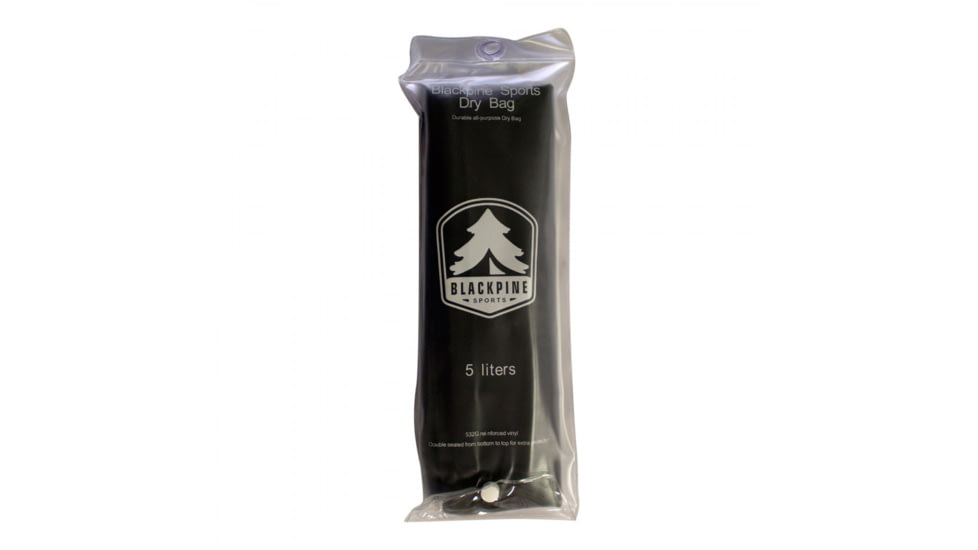 Black Pine Sports Dry Sack, 5L, Black, Large, 50011