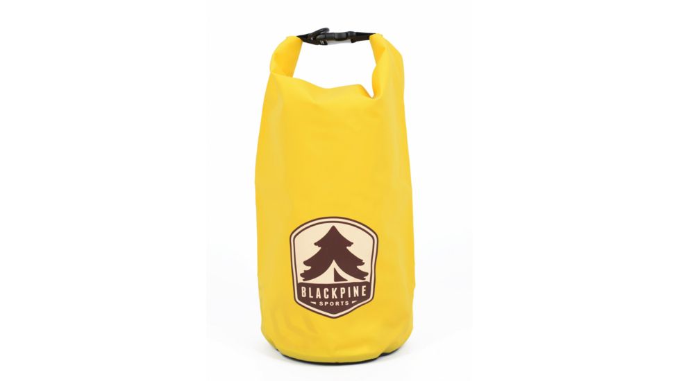 Black Pine Sports Dry Sack, 8L, Yellow, Large, 50012