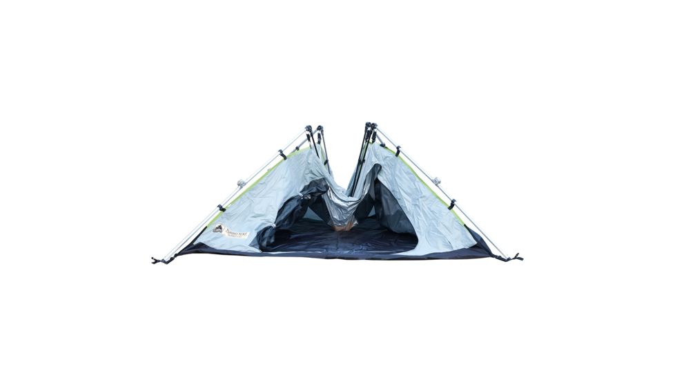 Black Pine Sports Turbo Lite 210 Tent, Green/ Tan, Large, 30091