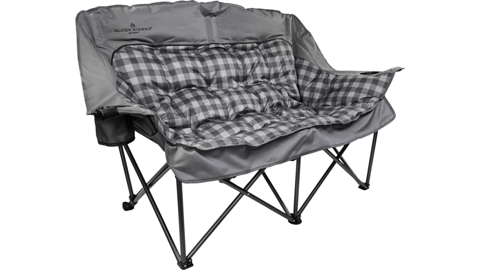 BLACK SIERRA EQUIPMENT Comfort Cloud Sofa , Black, DWCH2-017-BLK-BSE