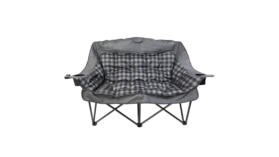 BLACK SIERRA EQUIPMENT Comfort Cloud Sofa , Buffalo Check Gray, DWCH-017C-BLK-BSE