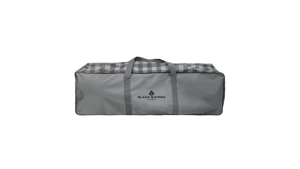 BLACK SIERRA EQUIPMENT Comfort Cloud Sofa , Buffalo Check Gray, DWCH-017C-BLK-BSE