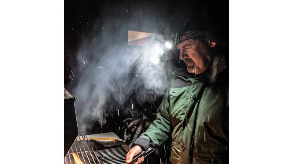 Blackfire-Klein Outdoors Rechargeable LED Headlamp, 2-Color, 800 Lumens, Black, BBM6414