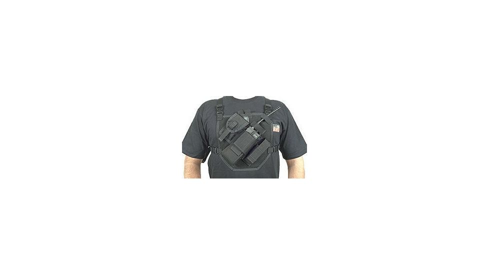 BlackHawk Patrol Radio Chest Harness Black 37PRH1BK
