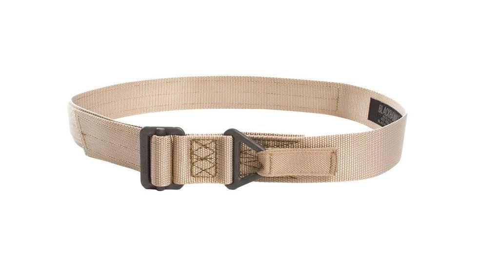 BlackHawk Riggers Belt w/Cobra Buckle, Waist up to 34 in, Desert Sand, 41CQ11DE