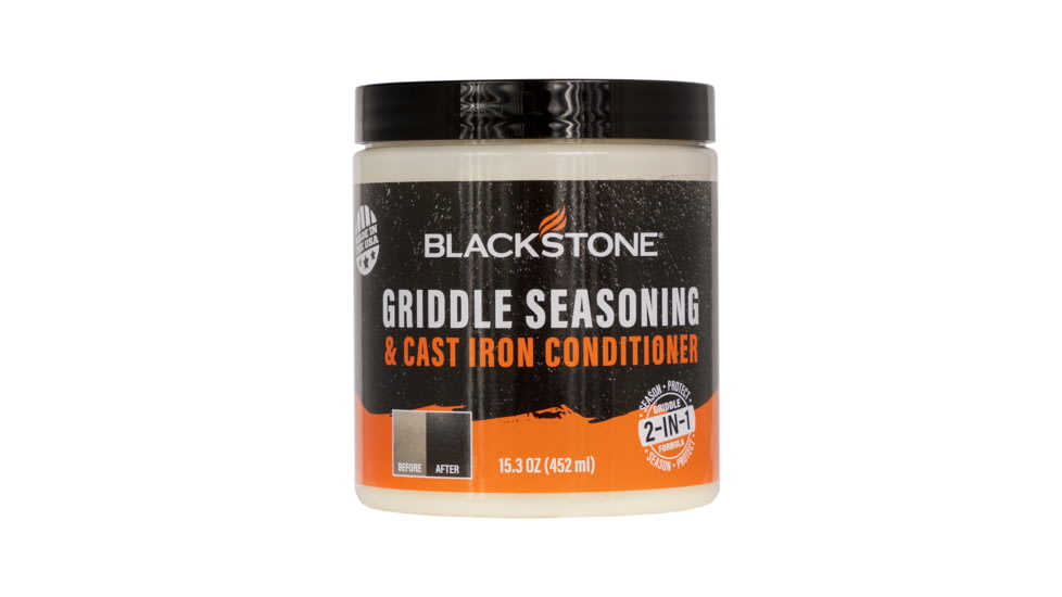 Blackstone Griddle Seasoning / Cast Iron Conditioner, White, 15.3oz, 4146