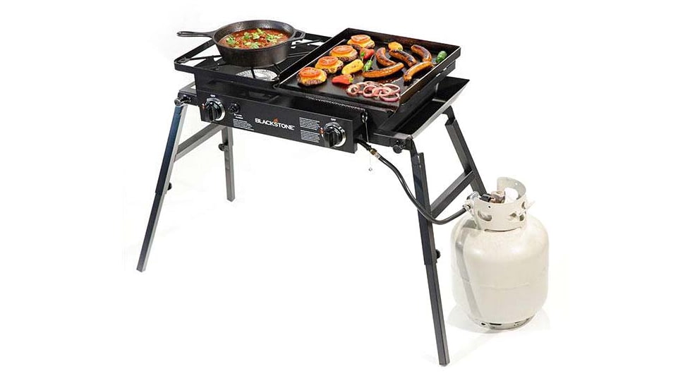 Blackstone Tailgater Combo, Griddle and Grill, 1555