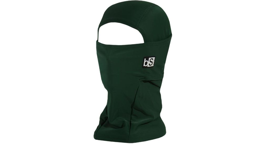 BlackStrap The Hood Balaclava Facemask, Solid Forest Green, One Size, BS-H-S-FORESTGREEN
