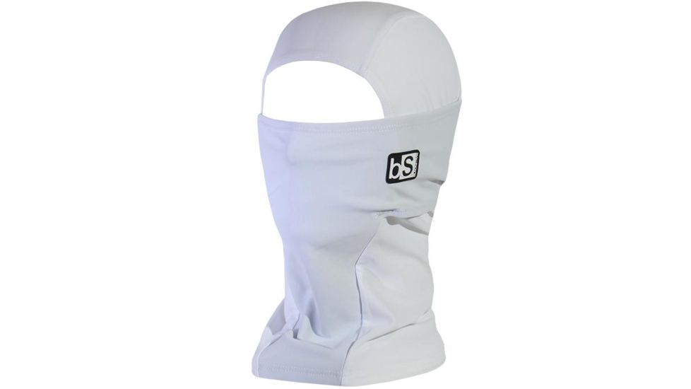 BlackStrap The Hood Balaclava Facemask, Solid White, One Size, BS-H-S-WHITE