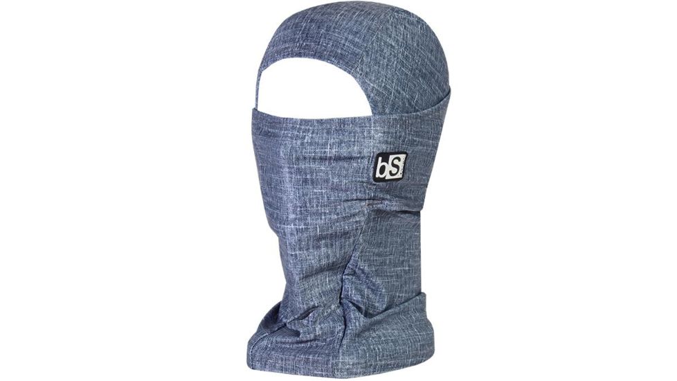 BlackStrap The Hood Balaclava Facemask, Tweed Navy, One Size, BS-H-P-TWEEDNAVY