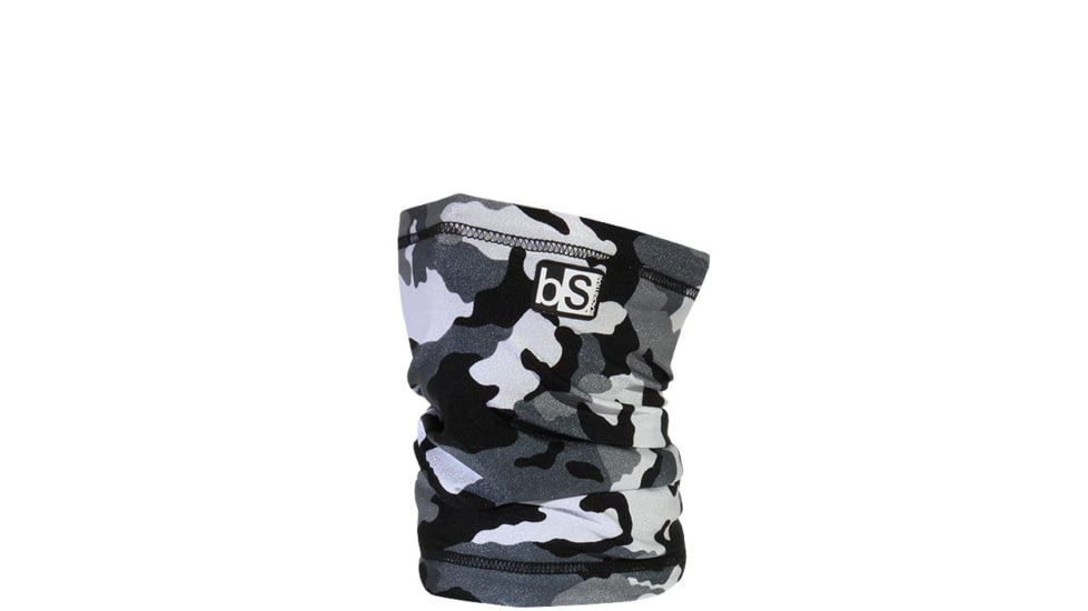 BlackStrap The Kids Dual Layer Tube Facemask, Camouflage Snow Issue, One Size, BS-KT-P-SNOWISSUE