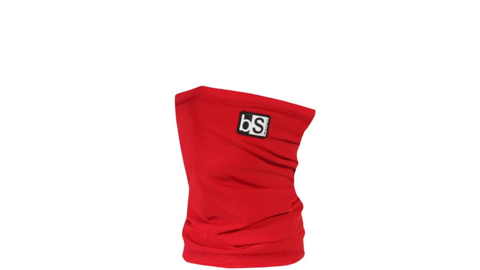 BlackStrap The Kids Dual Layer Tube Facemask, Solid Crimson Red, One Size, BS-KT-S-CRIMSON
