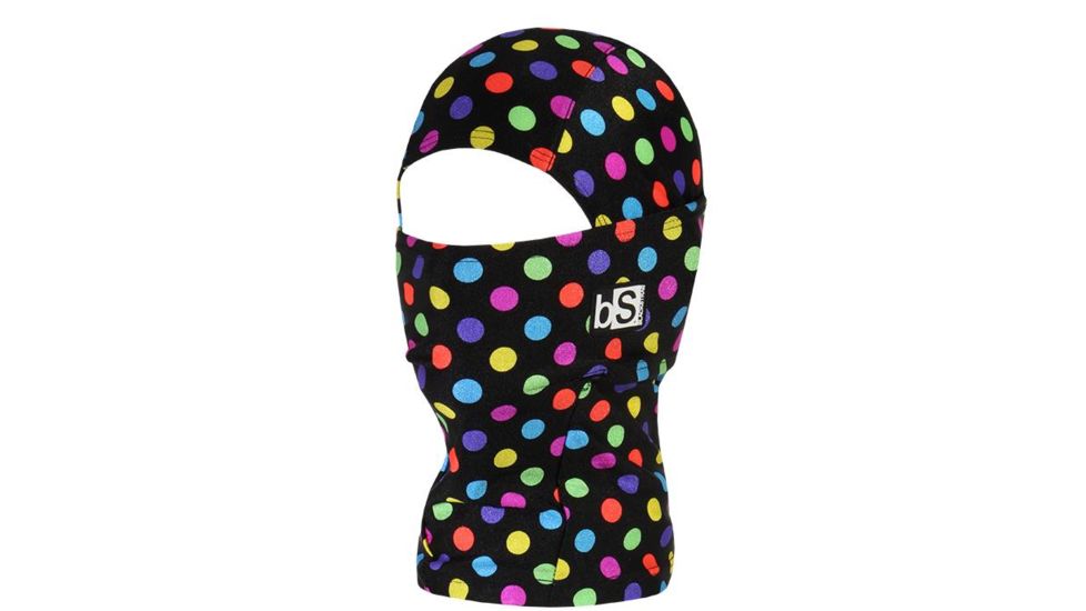 BlackStrap The Kids Hood Balaclava, Polka Dots, One Size, BS-KH-P-POLKADOTS