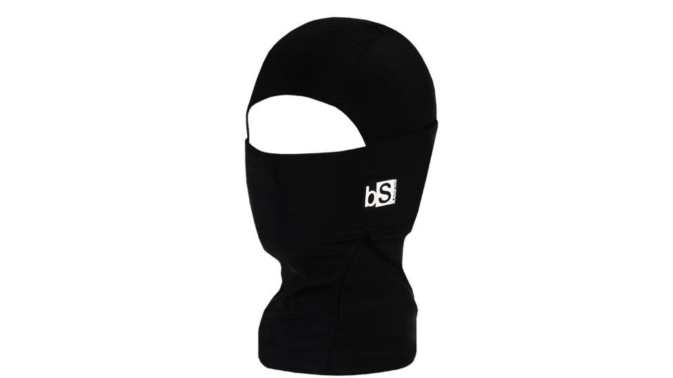 BlackStrap The Kids Hood Balaclava, Solid Black, One Size, BS-KH-S-BLACK