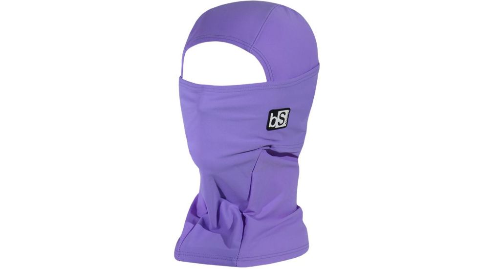 BlackStrap The Kids Hood Balaclava, Solid Pastel Purple, One Size, BS-KH-S-PASTELPURPLE