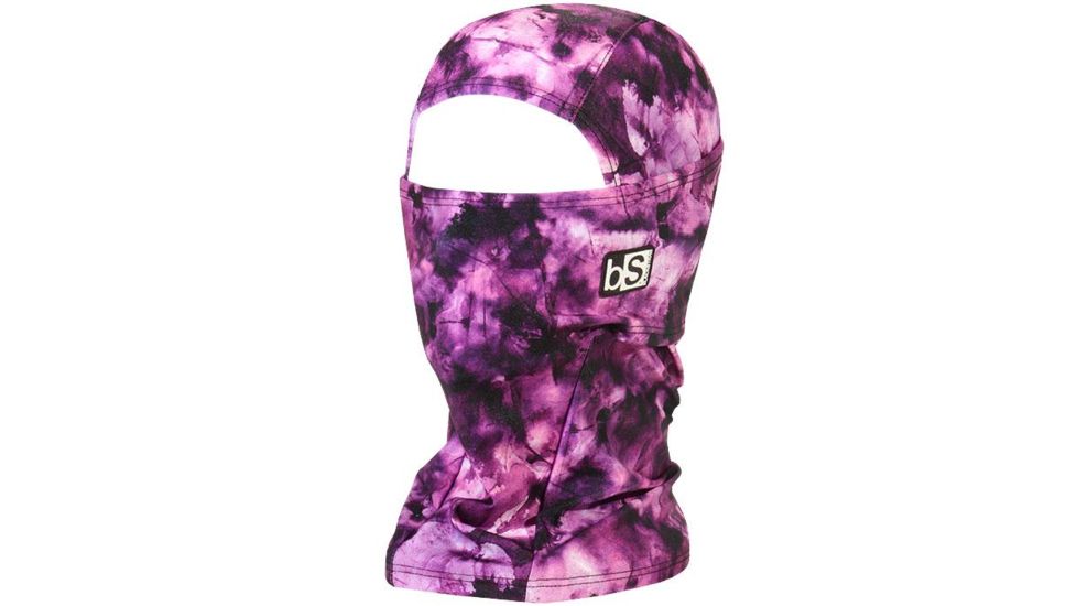 BlackStrap The Kids Hood Balaclava, Tie Dye Fusia, One Size, BS-KH-P-TYEDYEFUSIA