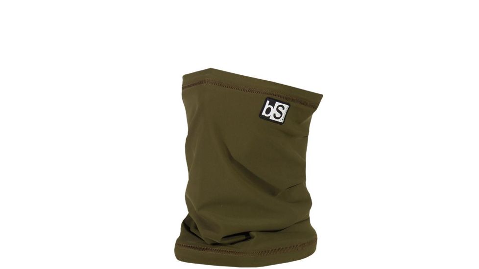 BlackStrap The Tube Dual Layer Facemask, Solid Olive Green, One Size, BS-T-S-OLIVE