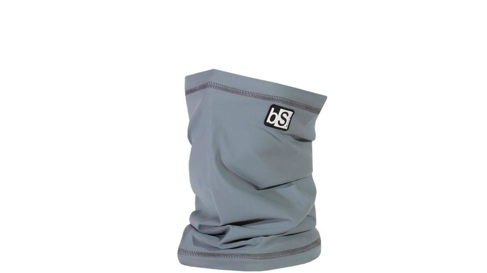 BlackStrap The Tube Dual Layer Facemask, Solid Steel Grey, One Size, BS-T-S-STEEL
