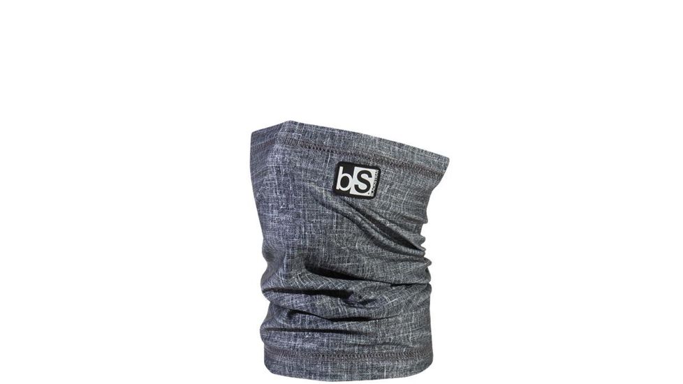 BlackStrap The Tube Dual Layer Facemask, Tweed Black, One Size, BS-T-P-TWEEDBLACK