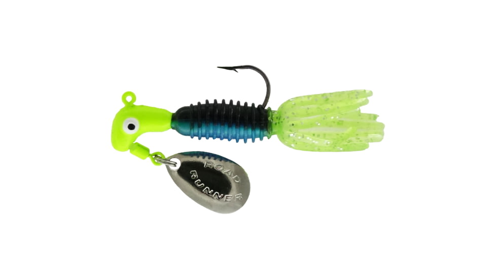 Blakemore Road Runner Crappie Tamers Jig, 1.8 oz, Blue/Black, 1803-093