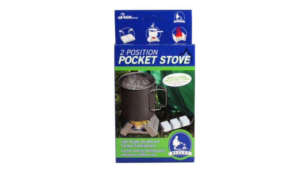 Bleuet Pocket Stove w/ 6 Fuel Tablets