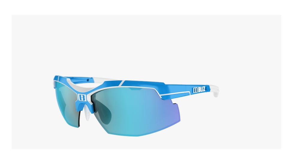 Bliz Force Sunglasses-Blue-Smoke/Blue Multi