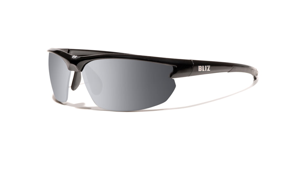 Bliz Motion+ Sunglasses-Black-Smoke/Flash