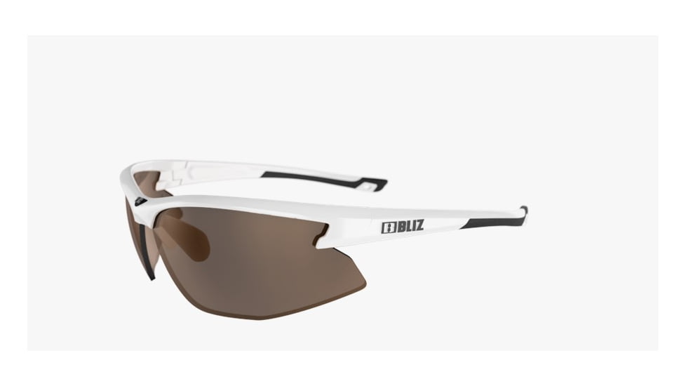 Bliz Motion Sunglasses-White-Amber