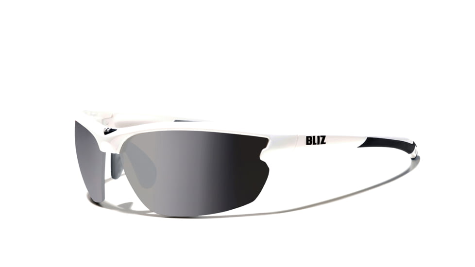 Bliz Motion+ Sunglasses-White-Smoke/Flash