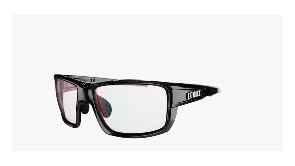 Bliz Ozon Tracker Sunglasses-Black-ULS/Photochromatic/Red Multi