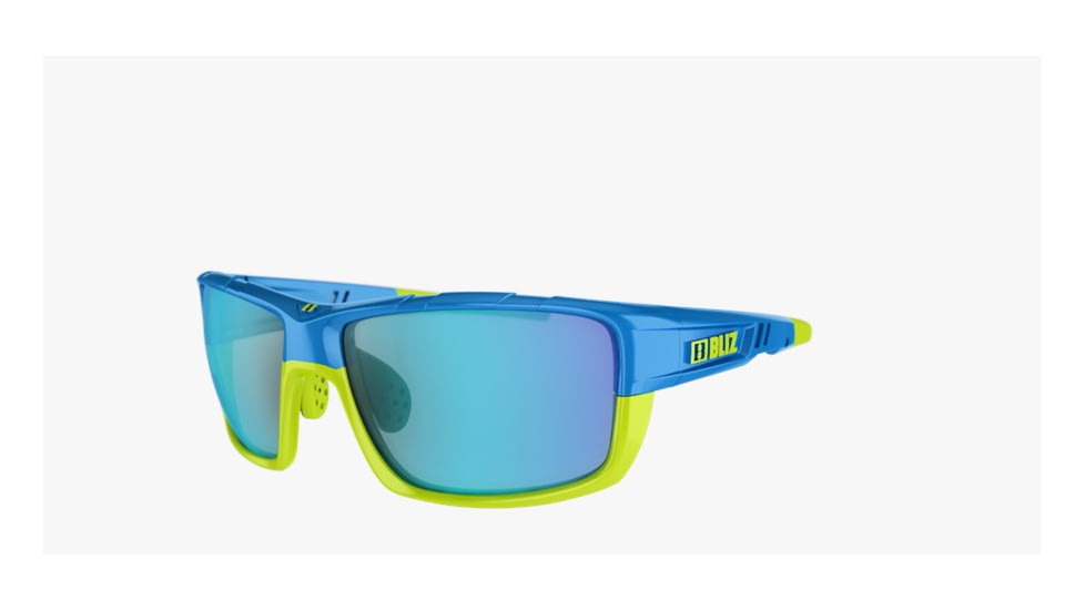 Bliz Ozon Tracker Sunglasses-Blue-Smoke/Blue Multi