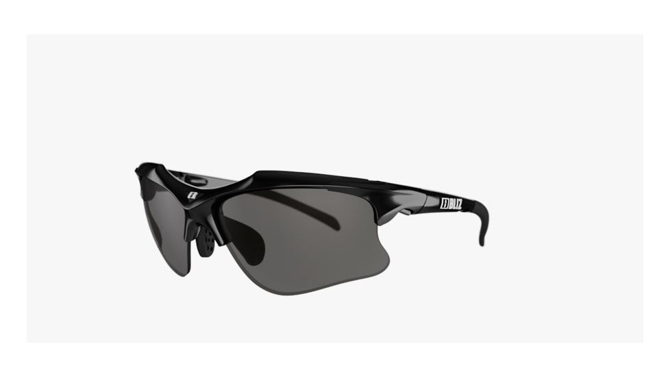 Bliz Pace Sunglasses-Black-Smoke/Flash Mirror