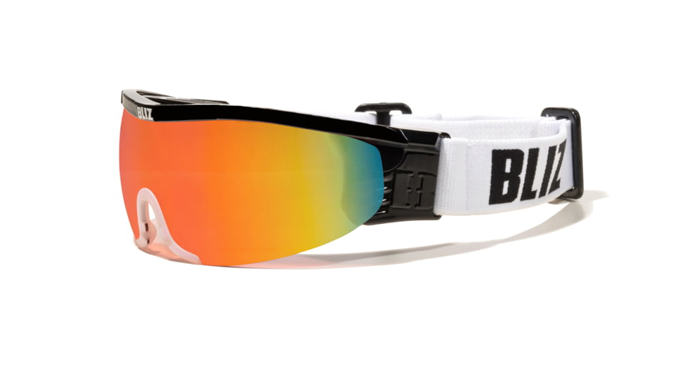 Bliz Pro-Flip Eyewear-Black-Smoke/Red Multi