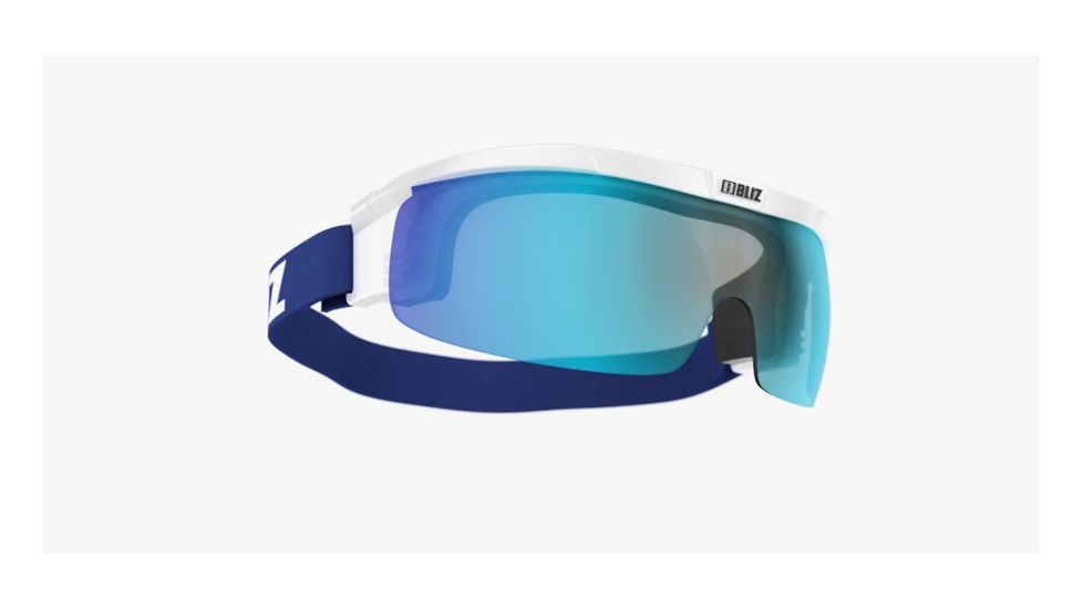 Bliz Pro-Flip Eyewear - Kids-White-Smoke/Blue Multi