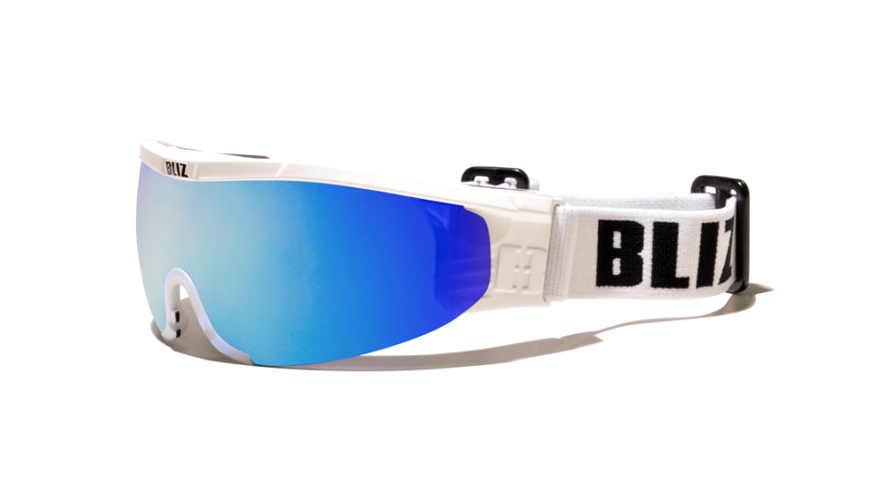 Bliz Pro-Flip Eyewear-White-Smoke/Blue Multi