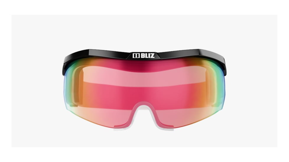Bliz Pro-Flip XT Eyewear-Black-Pink with Red Multicolor