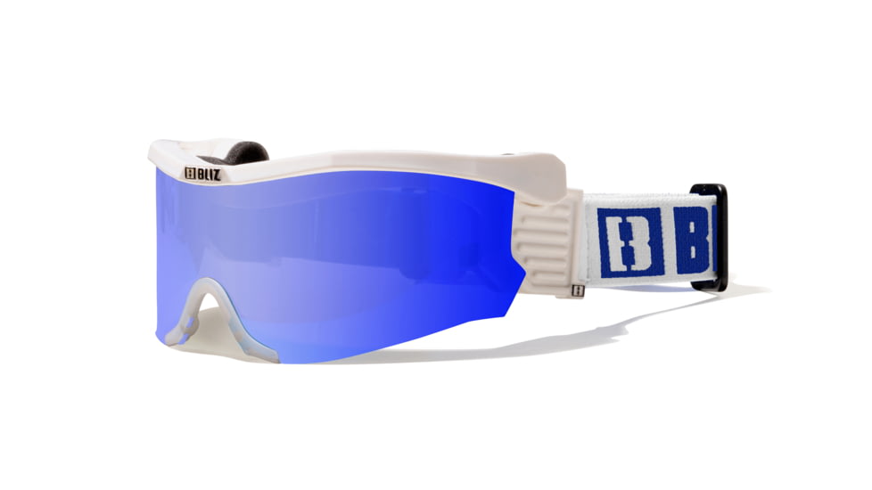Bliz Pro-Flip XT Eyewear-White-Smoke/Blue Multi