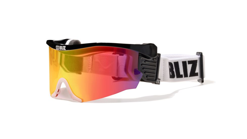 Bliz Pro-Flip XT Small Face Eyewear-Black-Smoke/Red Multi