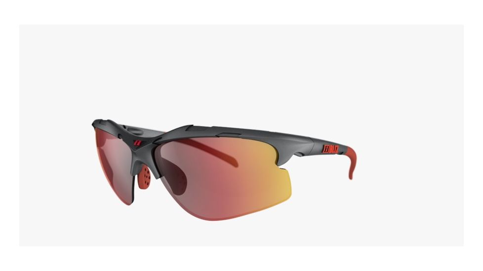 Bliz Pursuit XT-Gray-Smoke/Red Multi