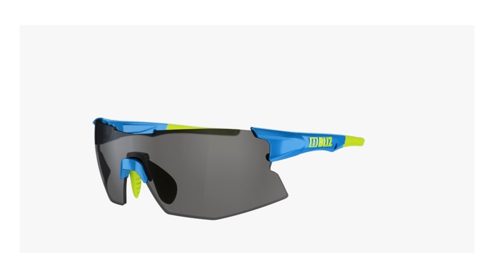 Bliz Tempo Small Face Sunglasses-Blue-Smoke/Silver Mirror
