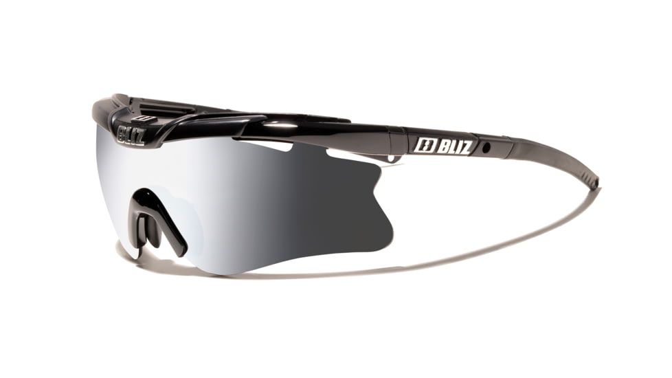 Bliz Velocity XT Sunglasses-Black-Smoke/Silver Mirror