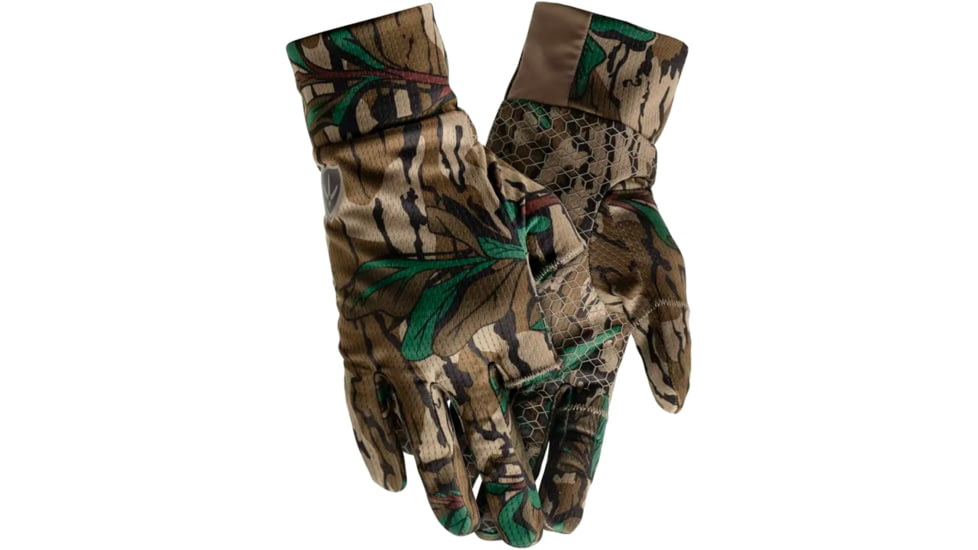 Blocker Outdoors Finisher Turkey LW Custom Gloves, Mossy Oak Greenleaf, Medium, 1408947