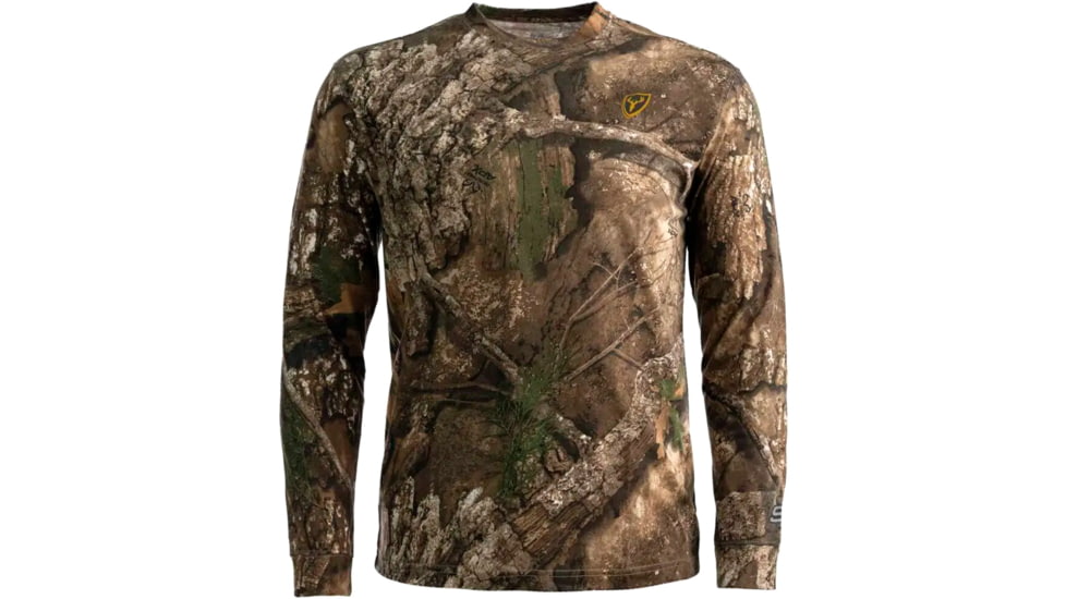 Blocker Outdoors Fused Cotton Long Sleeve Shirt - Men's, Realtree APX, Medium, 1409113